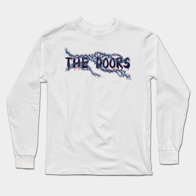 Bleeding Roots - Doors Long Sleeve T-Shirt by PASAR.TEMPEL